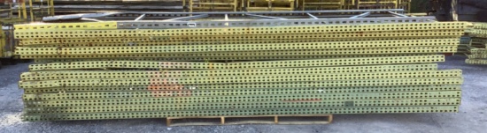 Pallet Rack Uprights (14 time the bid)