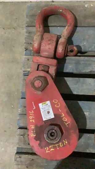 Johnson Blocks 22 Ton Snatch Block