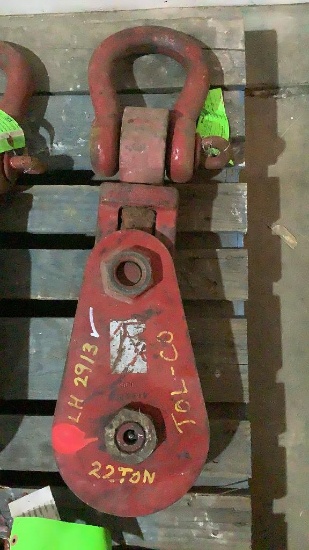 Johnson Blocks 22 Ton Snatch Block