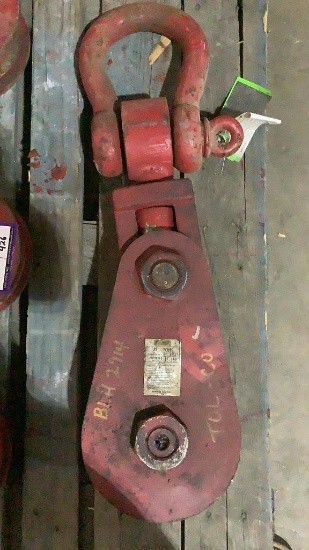 Johnson Blocks 22 Ton Snatch Block
