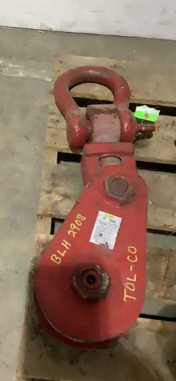 Johnson Block 1"-1/8" 22 Ton Snatch Block SB22S8BS