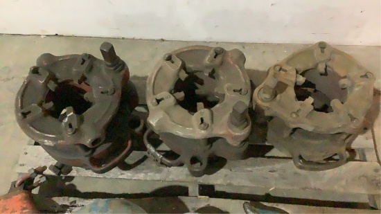 (3) Ridgid Pipe Threader Heads