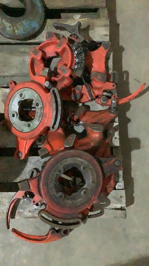 (7) Ridgid Pipe Threader Heads
