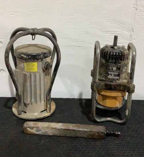 (2) Concrete Vibrators