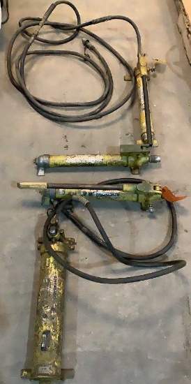 (4) Hydraulic Hand Pumps