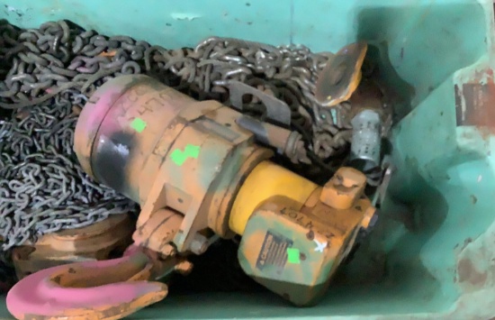 Harrington 6 Ton Pneumatic Chain Hoist