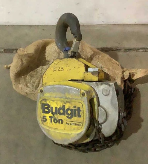 Budgit 5 Ton Chain Hoist