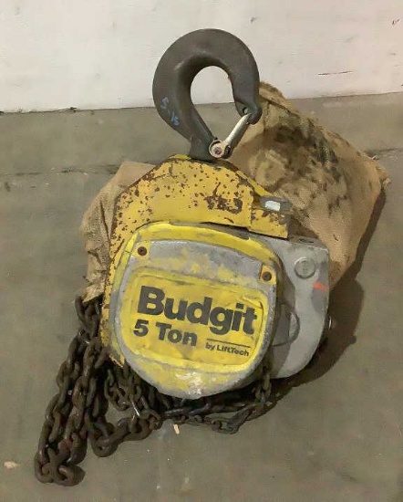 Budgit 5 Ton Chain Hoist