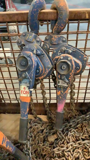 (2) Ingersoll - Rand Chain Hoists