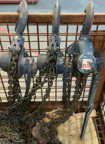 (3) Ingersoll - Rand Chain Hoists