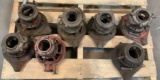 (7) Ridgid Manual Pipe Threader Heads