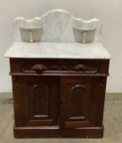Victorian Marble Top Washstand