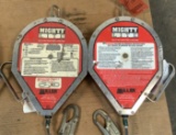 (2) MIghty Lite Self Retracting Life Lines