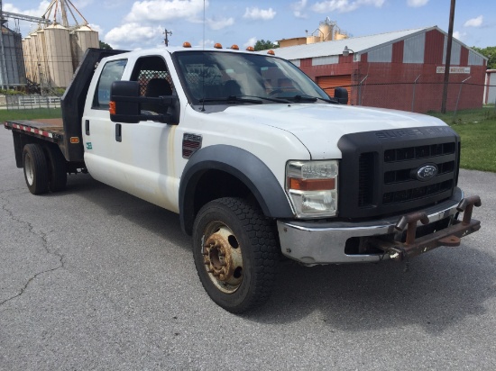 2009 Ford F-550 XL Crew Cab Flatbed 4WD