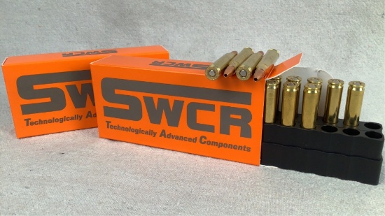 (2 times the bid) 40 SWCR T.A.C. 223 Rem ammo