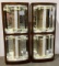 (2) Curio Display Cabinets