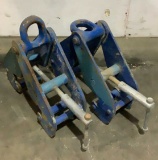 (2) Tractel 3 Ton And 5 Ton Beam Clamps