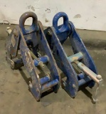 (2) Tractel 3 Ton Beam Clamps