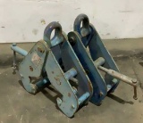 (2) Tractel 3 Ton Beam Clamps