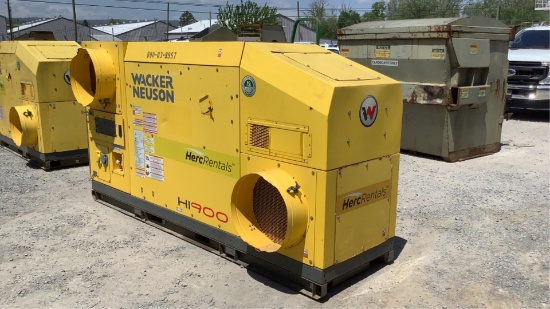 2014 Wacker Neuson Indirect Fired Air Heater HI900