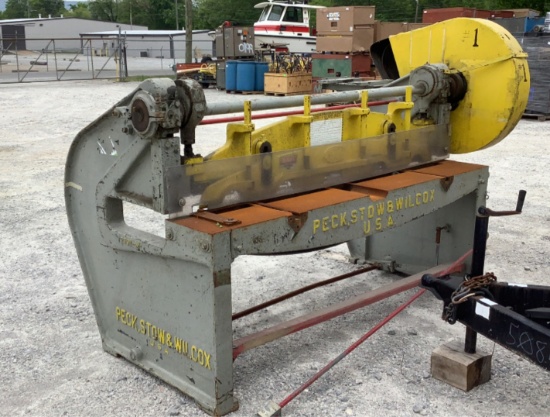 Peck, Stow And Wilcox 6’ Shear 2791-M