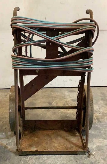 Vintage Bottle Cart