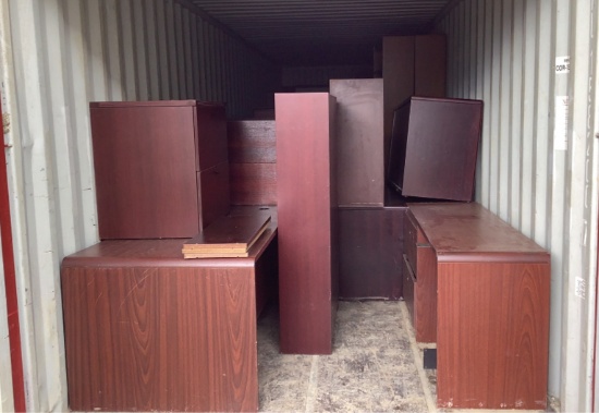 Assorted Desks And Office Furniture