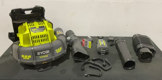 Ryobi 40V Backpack Blower RY40404VNM