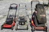 (3) Assorted Lawn Mowers