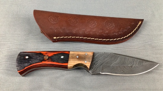 Custom Handmade Damascus Steel Knife