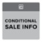 Conditional Sale Information Lot