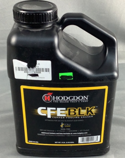 Hodgdon Powder CFE Black - 8 pounds