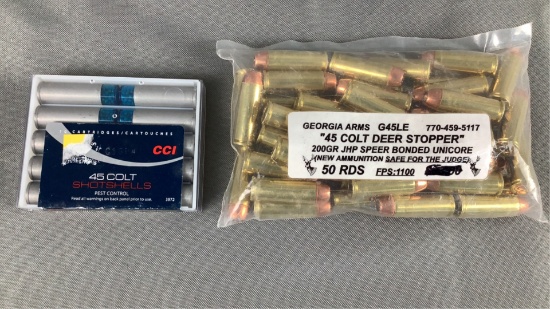 60 Rnds 45 Colt Assorted