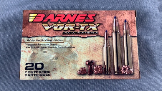 20 rnds 270 Winchester Barnes Vortx