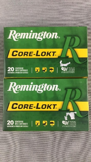 (2x)20 rnds 30-06 Springfield Remington
