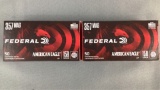 (2x)50 rnds of 357 Magnum Federal