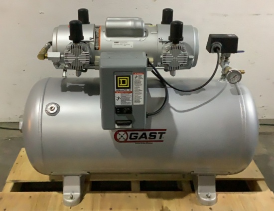Gast 30 Gal Electric Air Compressor 7HDD-70TAM750X