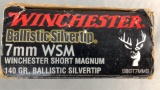 20 Rnds 7mm WSM Winchester