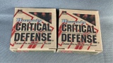 50 rnds Hornady Critical Defence 9mm HP