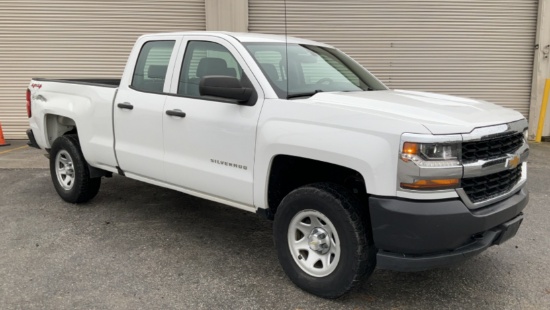 2018 Chevrolet Silverado 1500 Extended Cab 4X4