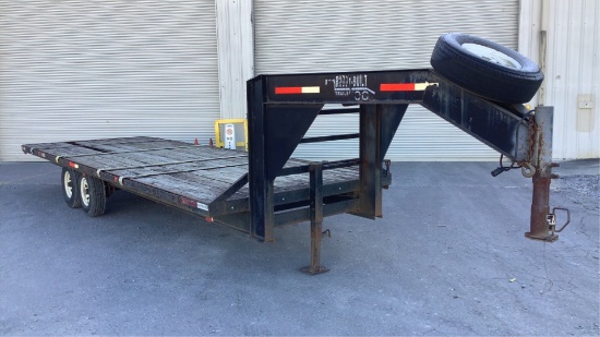 Rudd’s 24’ Gooseneck Flat Bed Trailer