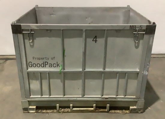 Collapsible Metal Crate
