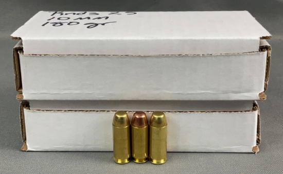 (2x) 25 Rnds 10mm Auto