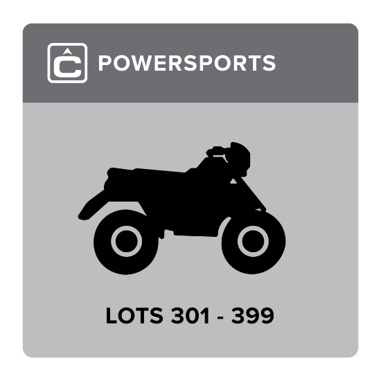 Powersports - Lots 301-399