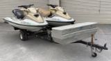 (2) 1999 Seadoo GTX Bombardier Jet Skis