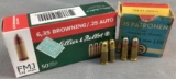 (58 Rnds) Assorted 50Gr FMJ 25 Auto