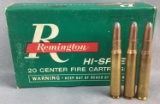 (20 Rnds) Remington 180Gr JSP 30-06 Springfield
