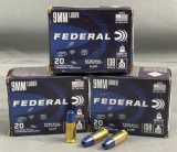 60 Rnds Federal Syntech Defense SJHP 9mm Luger