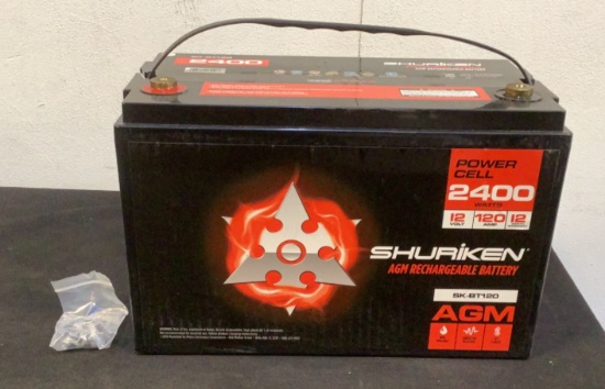 Shuriken 12 Volt Battery SK-BT120