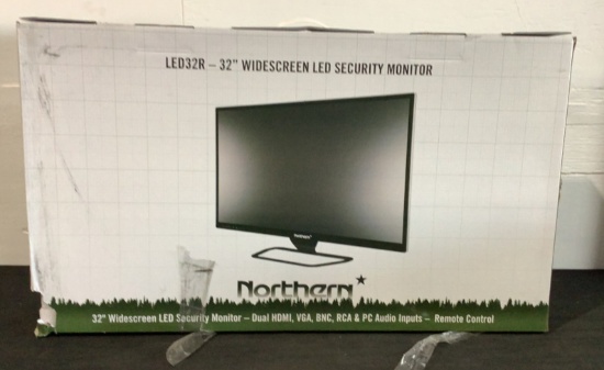 Northern 32" LED Security Monitor LED32R